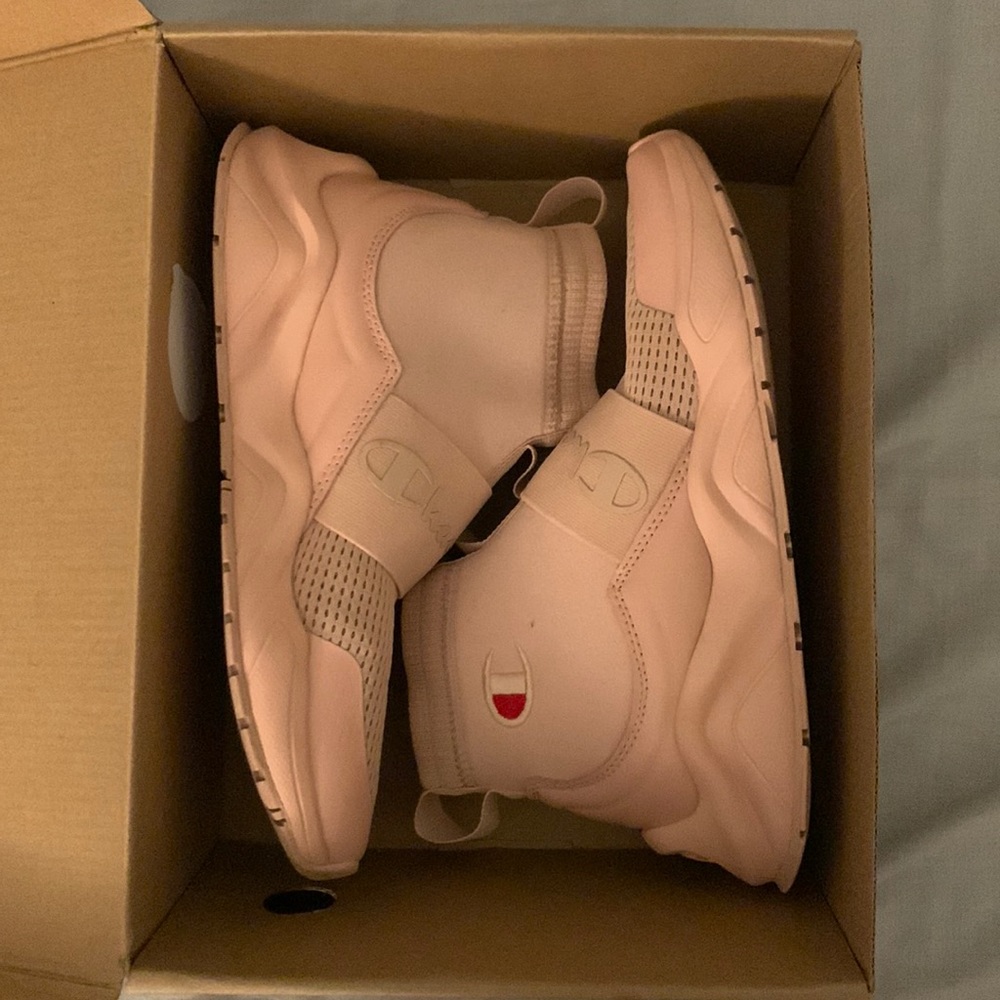 Champions high top rally sneakers